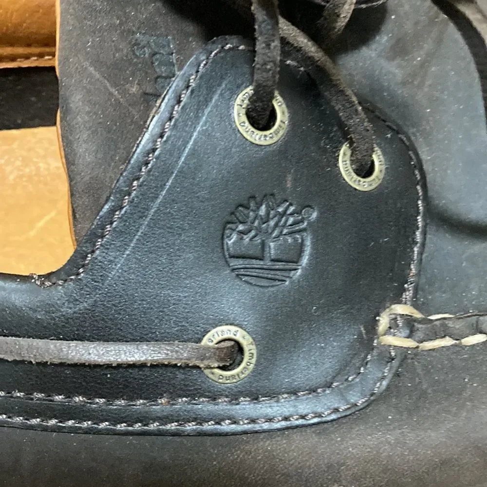 Timberland Men’s 2-Eye Boat Shoe in Smooth Leather & Suede. Size 13 M.